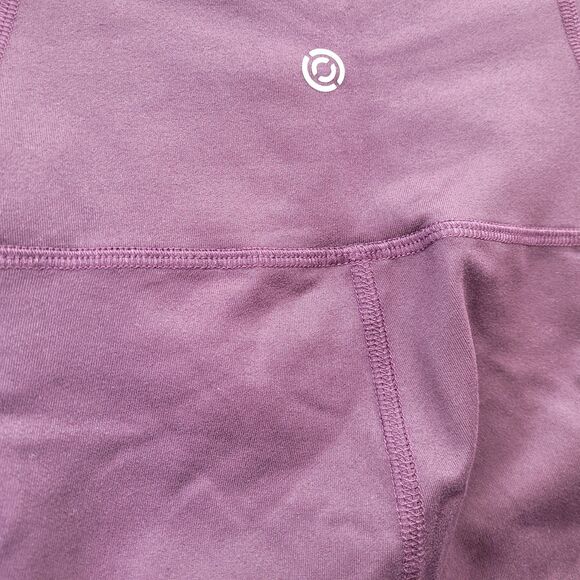 Core 10 Women All Day Comfort High-Waist Side-Pocket Yoga Legging Purple Small - Picture 6 of 13